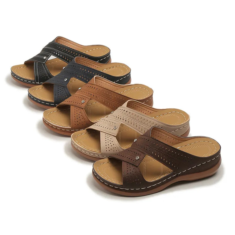 🔥 Last Day 50% Off — Orthopedic Wedge Sandals ✨