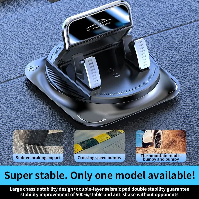 🚗 50% OFF Today | 360° Rotating Car Phone Holder™ – Stable Grip, Easy View