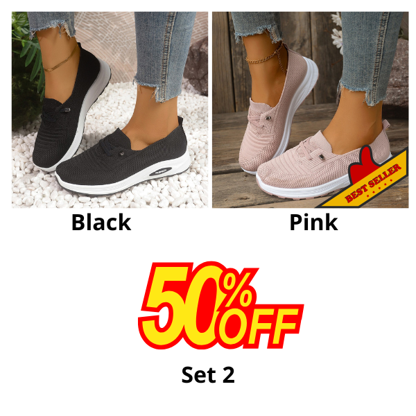 🔥Last Day Sale 50% OFF🔥Women Trainers Without Laces - Orthopaedic Shoes