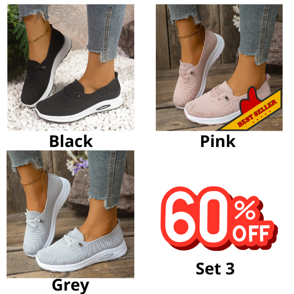 🔥Last Day Sale 50% OFF🔥Women Trainers Without Laces - Orthopaedic Shoes