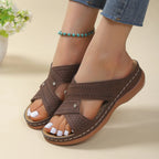 🔥 Last Day 50% Off — Orthopedic Wedge Sandals ✨