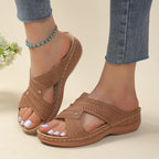 🔥 Last Day 50% Off — Orthopedic Wedge Sandals ✨