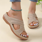🔥 Last Day 50% Off — Orthopedic Wedge Sandals ✨