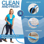 🔥 50% OFF Today – Dryer Vent Cleaner Kit | Deep Lint Removal Tool for Faster, Safer Drying