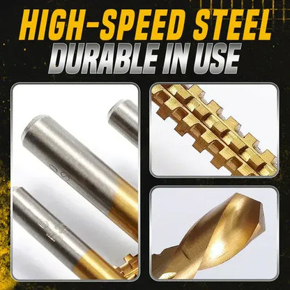 ⚡ Limited Time Deal: 6PCS Twist Drill Bit Set – Heavy Duty Power Tool Accessories, Save Today!