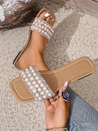 New Spring/Summer Fashion H Series Flat Sandals, Casual Roman-Style Slip-On Sandals, and Wedge Heels