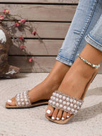 New Spring/Summer Fashion H Series Flat Sandals, Casual Roman-Style Slip-On Sandals, and Wedge Heels