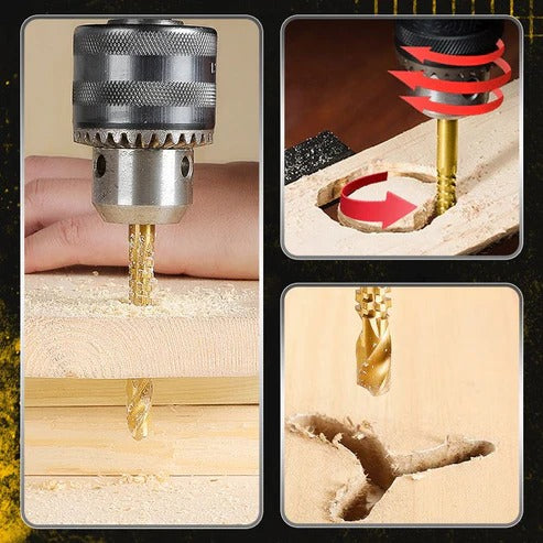 ⚡ Limited Time Deal: 6PCS Twist Drill Bit Set – Heavy Duty Power Tool Accessories, Save Today!
