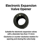 🔧 Universal Manual Rotary Valve Opener – Magnetic Rotary Design | Graphene Durability | Fits EEV Under 17.5mm | Precise Coolant Flow Control for HVAC Repair ⚙️