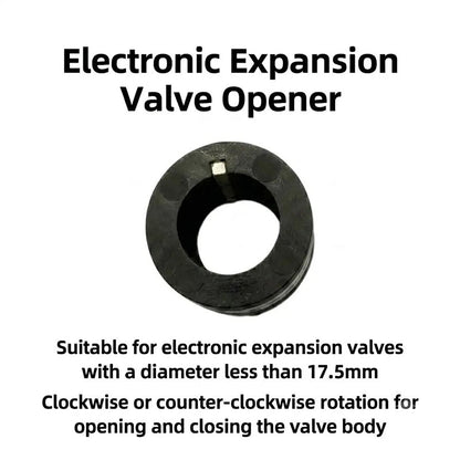 🔧 Universal Manual Rotary Valve Opener – Magnetic Rotary Design | Graphene Durability | Fits EEV Under 17.5mm | Precise Coolant Flow Control for HVAC Repair ⚙️